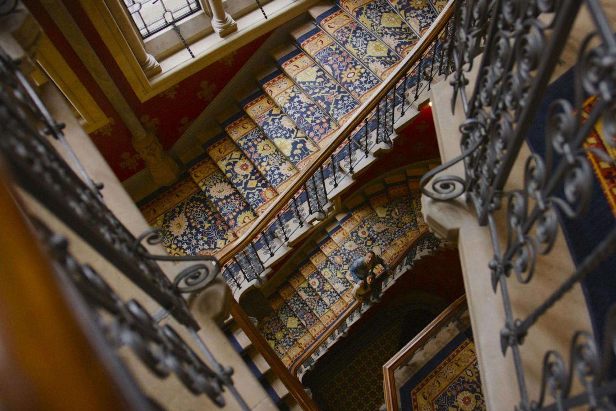 St. Pancras Renaissance Hotel London Exterior foto The staircase